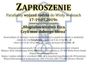 parafialny wyjazd rodzin